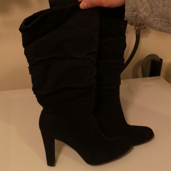 Synthetic Suede boots - Picture 1 of 2